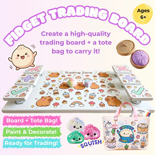 Fidget Trading Board Workshop: Create, Decorate & Trade!