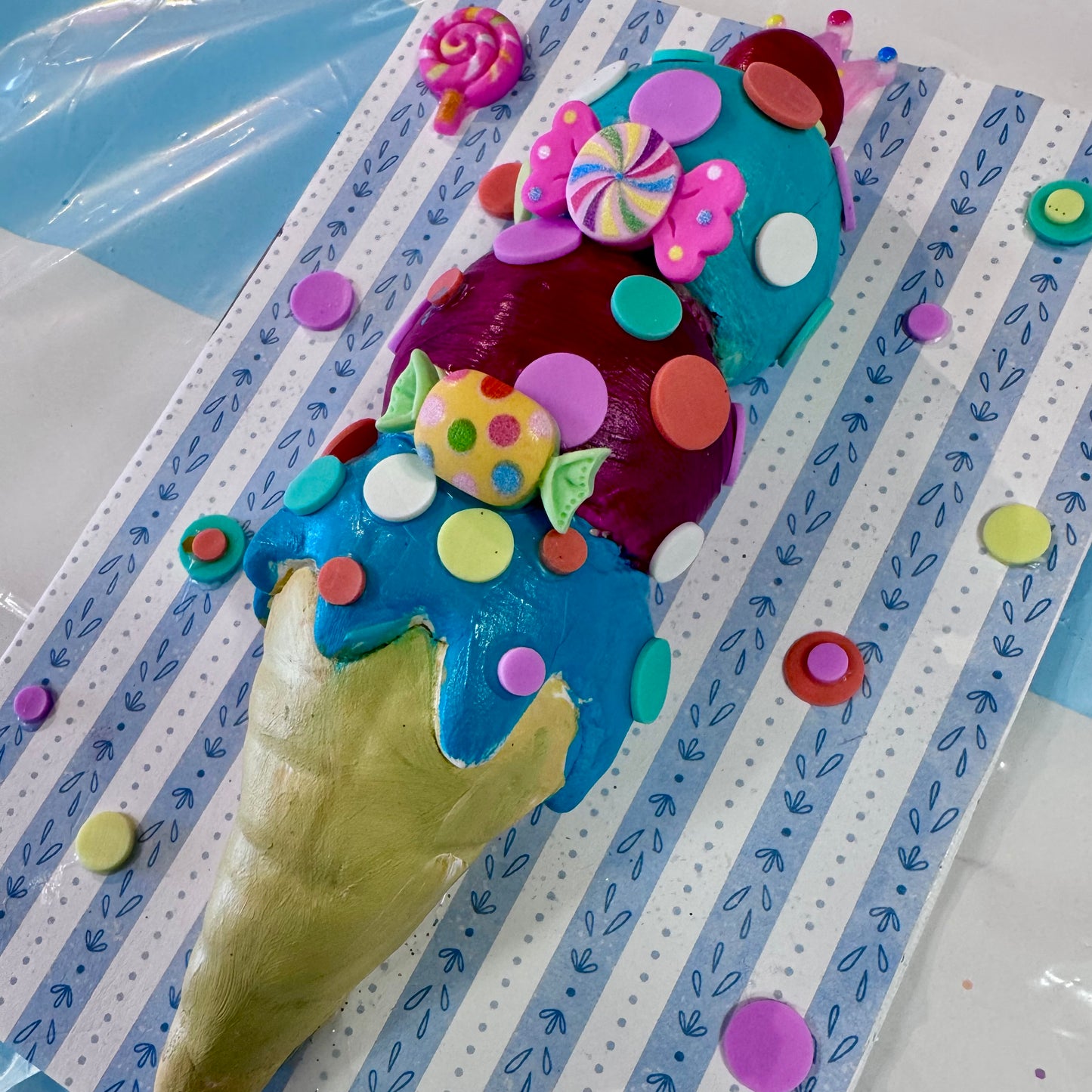 3D Clay Art Canvas (Ages 3+)