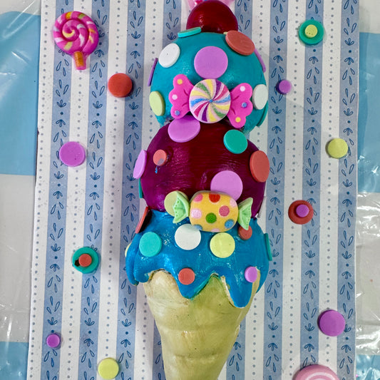 3D Clay Art Canvas (Ages 3+)