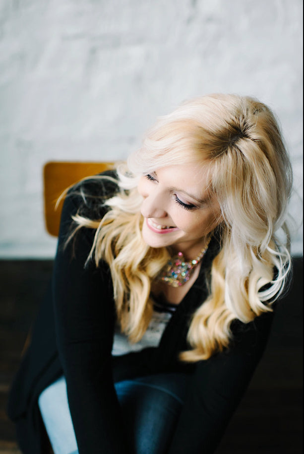 Lisa Kettell, mixed-media artist and founder of Violet's Crayon