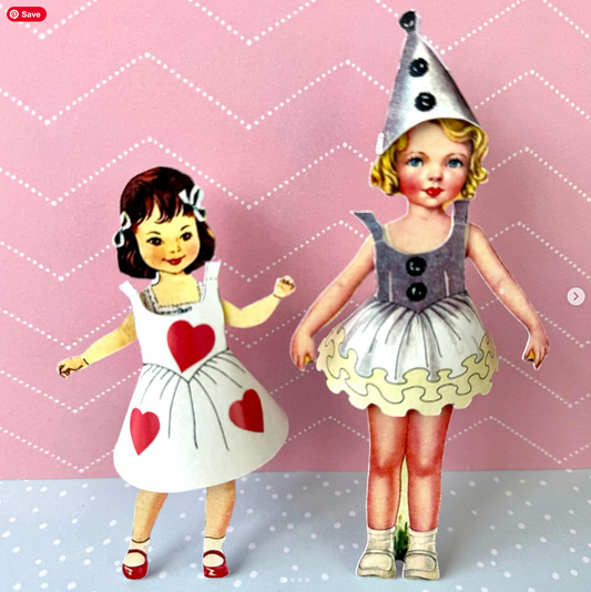 Retro Paper Doll Workshop