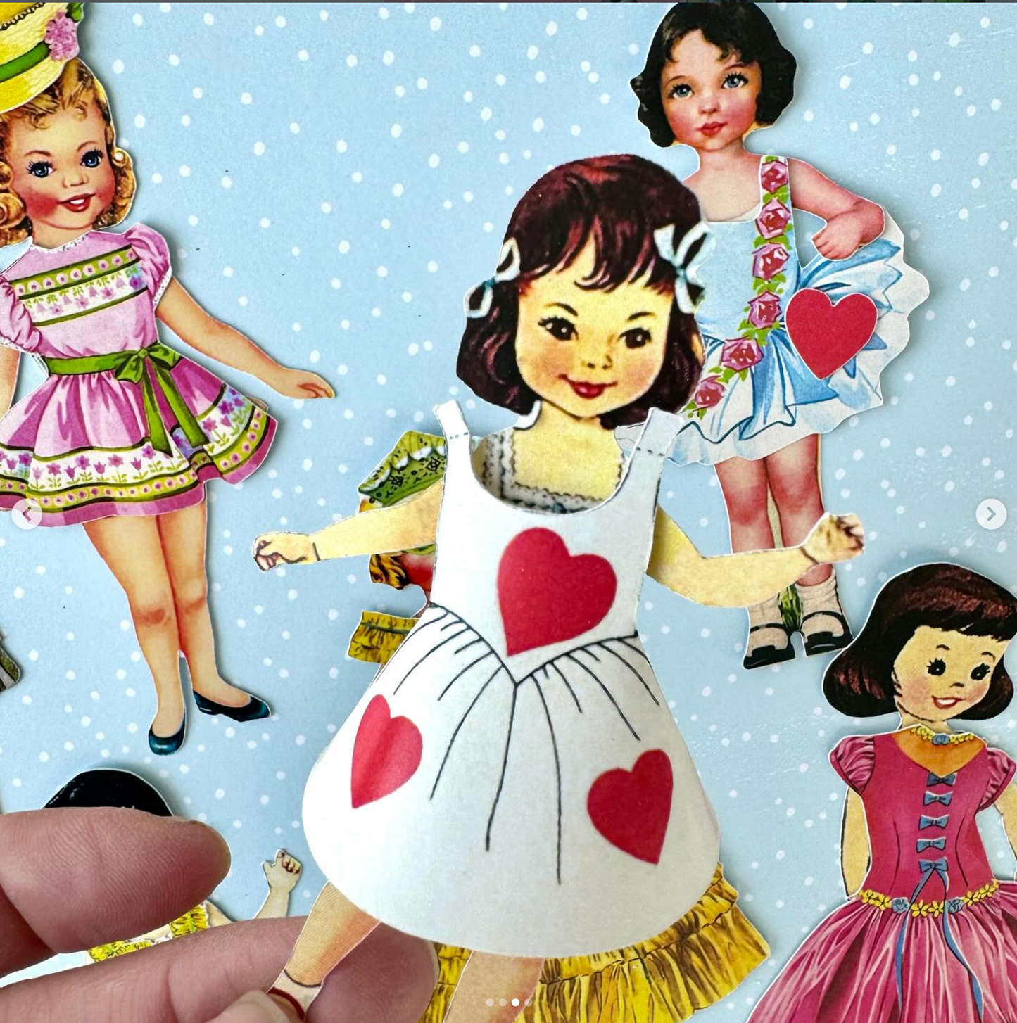 Retro Paper Doll Workshop